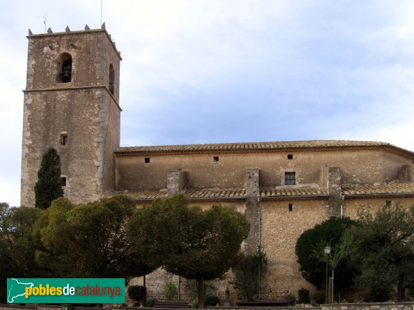 Sant Jaume dels Domenys - Església