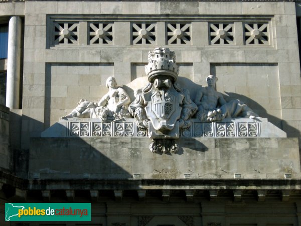 Barcelona - Edifici del Banc d'Espanya (després Caixa Catalunya)