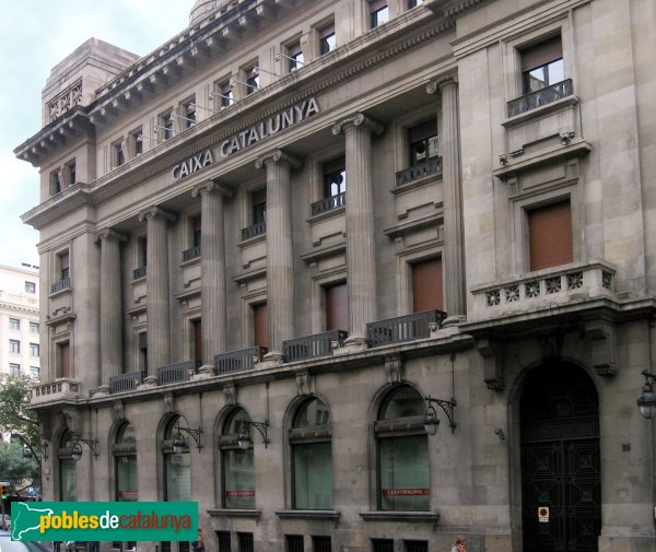 Barcelona - Edifici del Banc d'Espanya (després Caixa Catalunya)