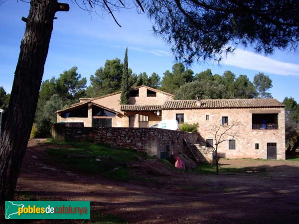 Sabadell - Masia de Can Deu: conjunt dels edificis