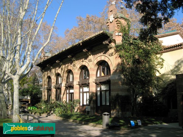 Barcelona - Parc de la Ciutadella - Casa dels Lleons