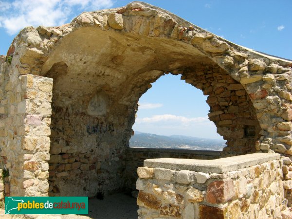 Cabrera de Mar - Castell de Burriac - Capella de Sant Vicenç