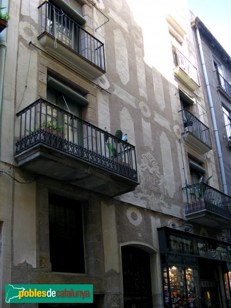 Barcelona - Casa Dorotea Plassa (Bonsuccés, 6) (Foto: Albert Esteves, 2007) Barcelona - Casa Dorotea Plassa (Bonsuccés, 6)