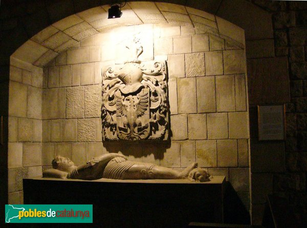 Barcelona - Església de Santa Anna. Sepulcre de Miquel de Boera