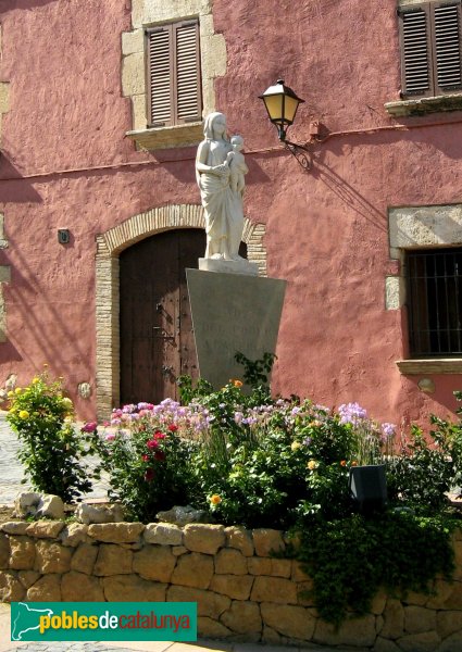 La Nou de Gaià - Monument a la Mare de Déu de les Neus