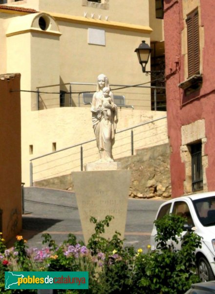 La Nou de Gaià - Monument a la Mare de Déu de les Neus