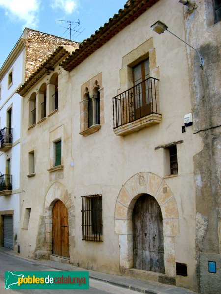 La Pobla de Montornès - Cases del carrer Eusebi Mercader