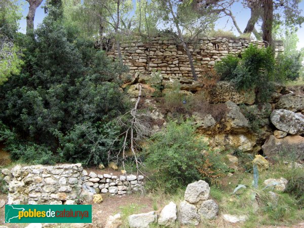 La Pobla de Montornès - Ruïnes del castell