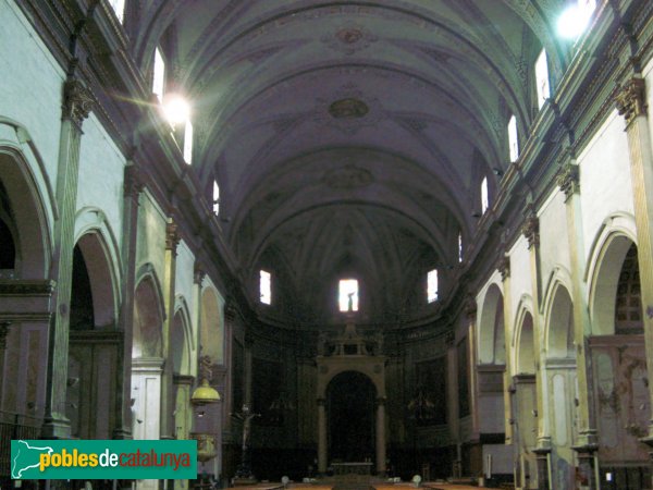 Mataró - Basílica de Santa Maria - Interior