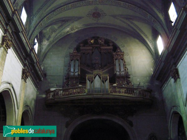 Mataró - Basílica de Santa Maria - Orgue