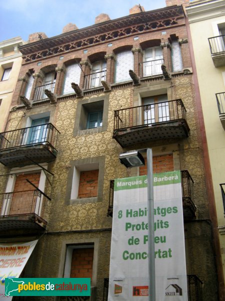 Barcelona - Marquès de Barberà, 24 (Casa Carlos de Llanza)