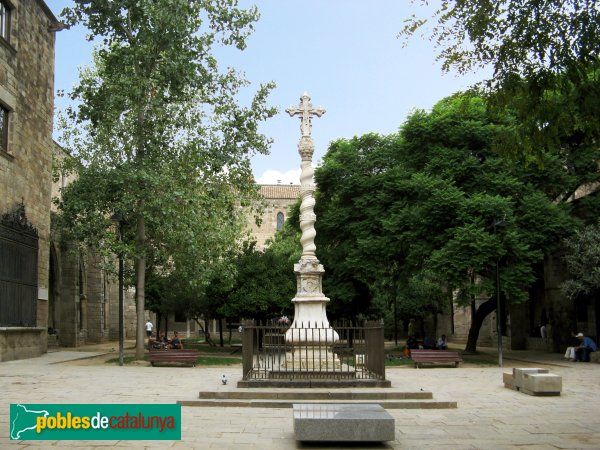 Barcelona - Creu de l'Hospital de la Santa Creu