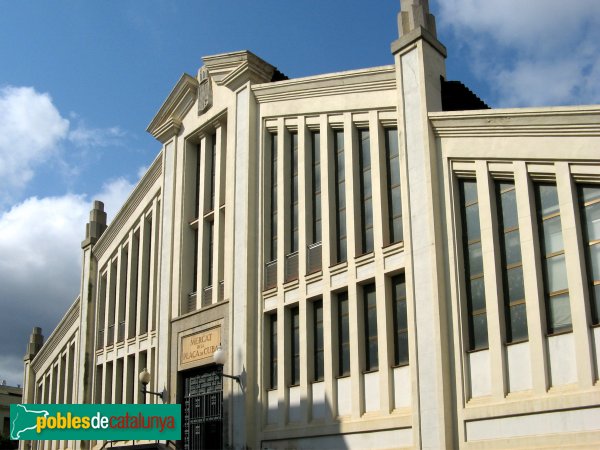 Mataró - Mercat de la plaça de Cuba