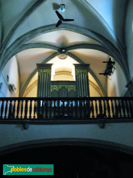 Sant Vicenç de Montalt - Església - Orgue