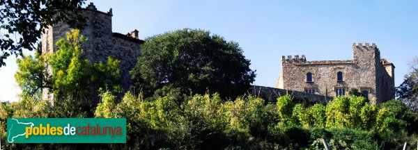 Castellar del Vallès - Castell de Clasquerí, panorama