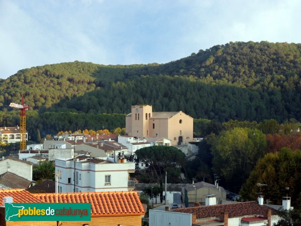 Sant Iscle de Vallalta - Església