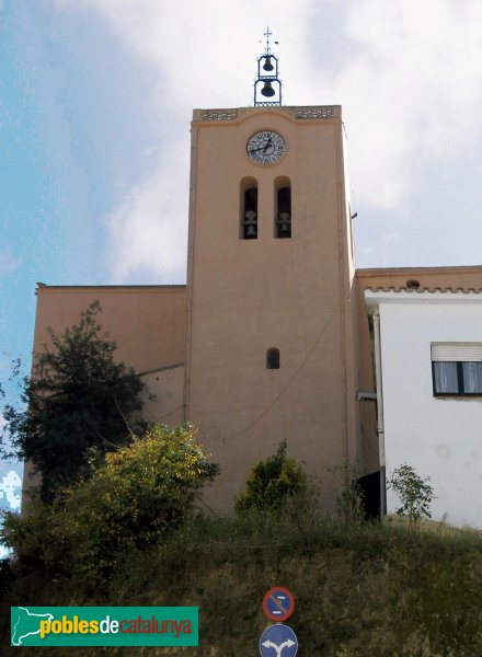 Sant Iscle de Vallalta - Església