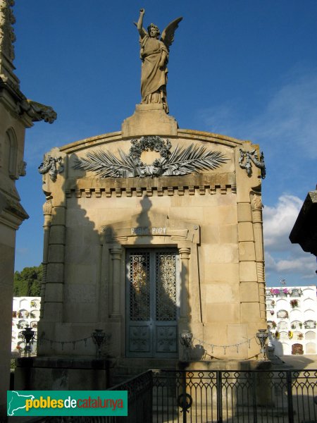 Canet de Mar - Panteó Pau Font