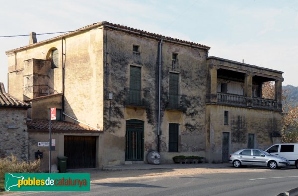 El Brunet, des de la carretera de Sant Llorenç