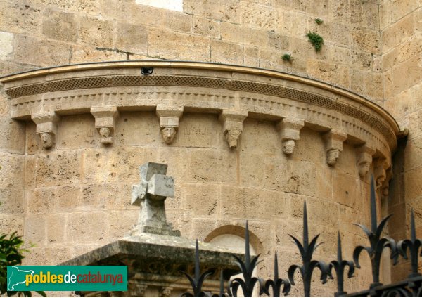 Tarragona - Catedral. Absidiola romànica