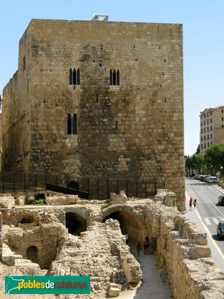 Tarragona - Castell del Rei o de Pilat (Torre del Pretori)