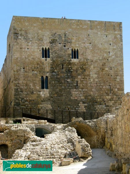 Tarragona - Castell del Rei o de Pilat (Torre del Pretori)