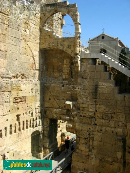 Tarragona - Castell del Rei o de Pilat (Torre del Pretori)