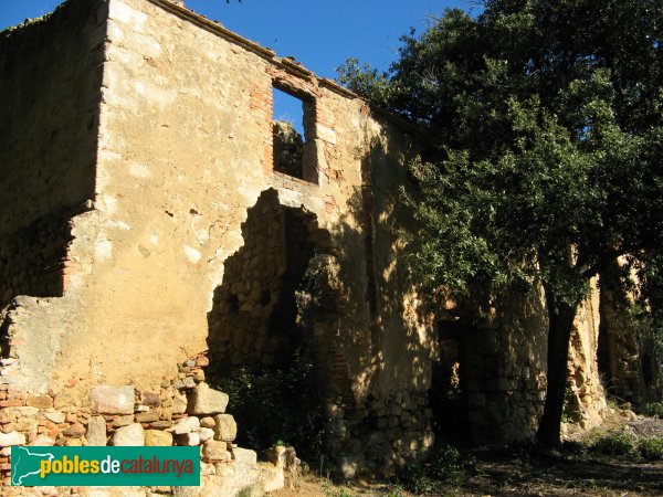 Tordera - Santa Maria de Roca-rossa: dependències monàstiques