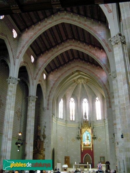 Barcelona - Església de Pompeia, interior (Foto: Albert Esteves, 2008) Barcelona - Església de Pompeia, interior