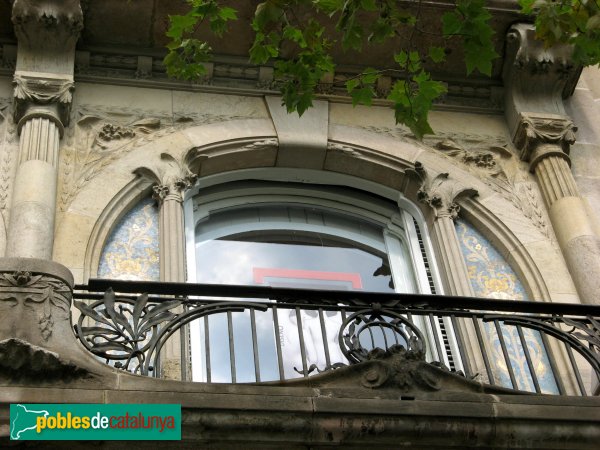 Barcelona - Casa Garriga (Passeig de Gràcia, 112)