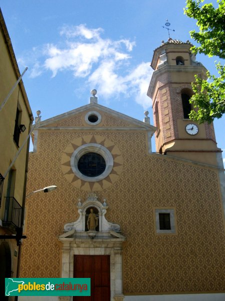 El Morell - Església de Sant Martí (Foto: Albert Esteves, 2008) El Morell - Església de Sant Martí