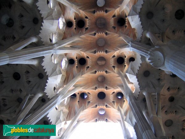 Barcelona - Sagrada Família, interior