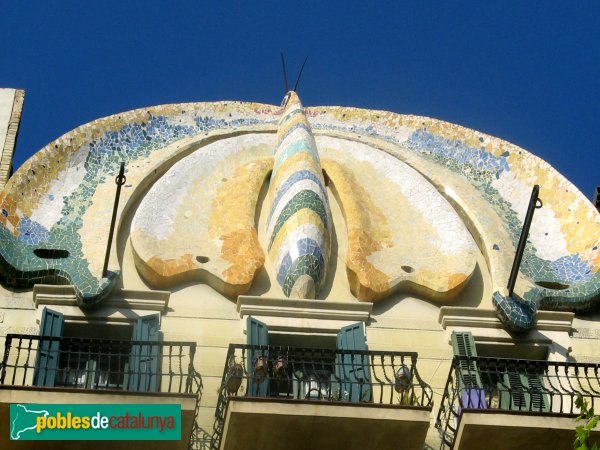 Barcelona - Casa Fajol o de la Papallona