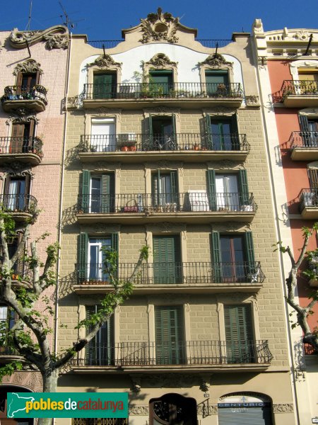 Barcelona - Casa Joan Contijoch (Diputació, 28)