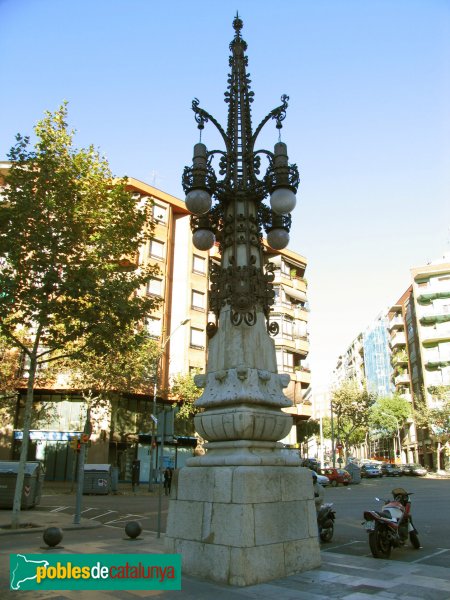 Barcelona - Fanals de l'Avinguda Gaudí