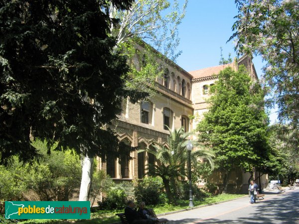 Barcelona - Escola Industrial. Residència d'Estudiants