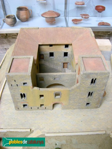 Cornellà de Llobregat - Castell, maqueta