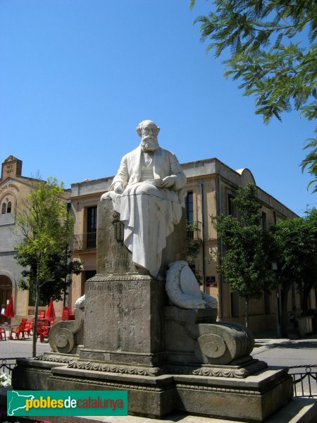 Colònia Güell - Monument a Eusebi Güell