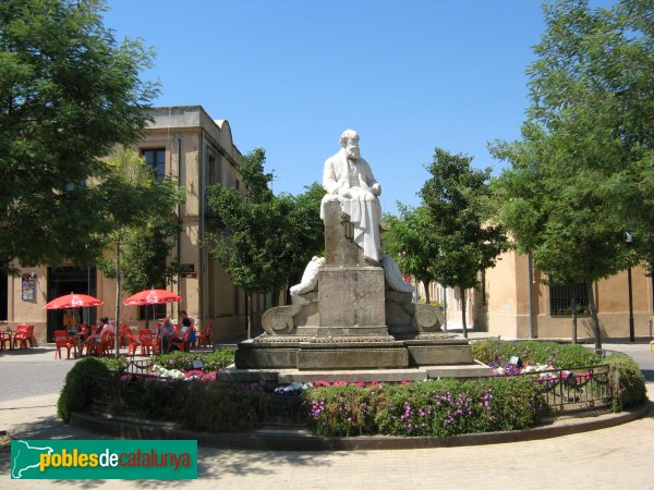 Colònia Güell - Monument a Eusebi Güell