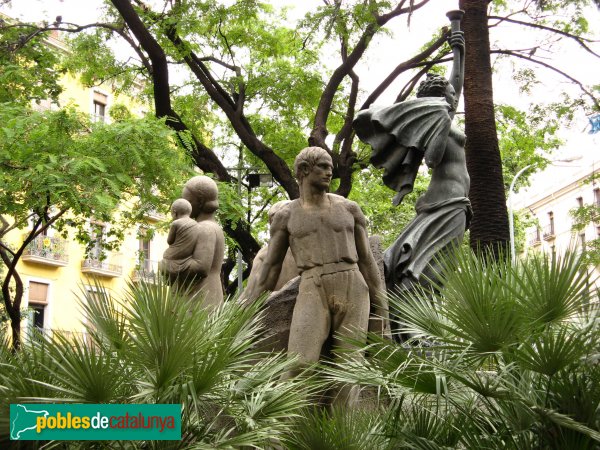 Barcelona - Monument a Francesc Layret