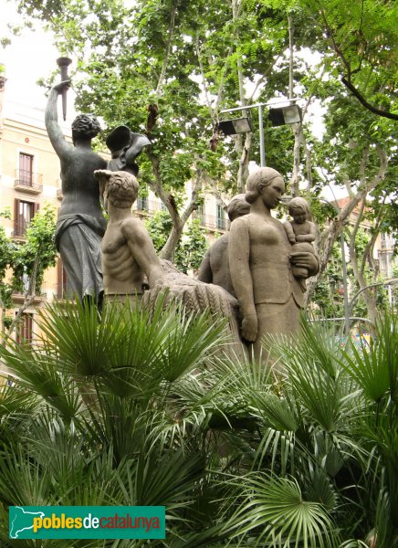 Barcelona - Monument a Francesc Layret