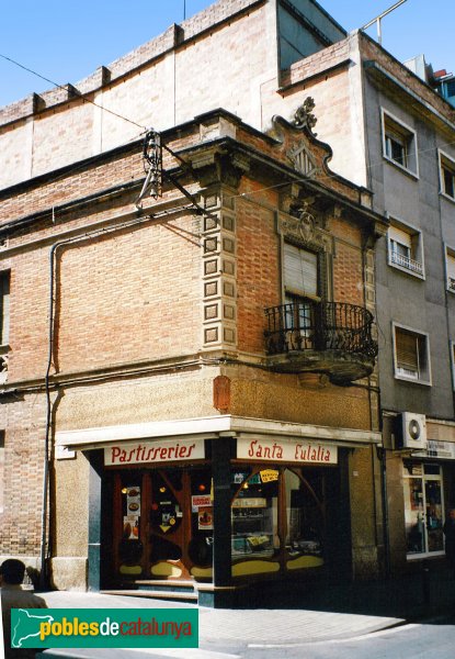 L'Hospitalet de Llobregat - Casa Joaquim Piera, abans de la remunta