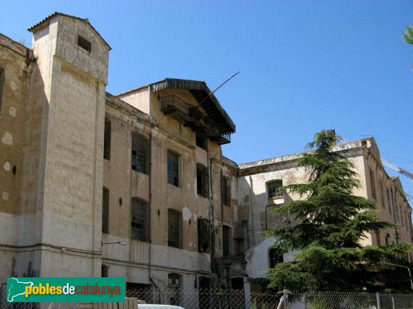 Molins de Rei - Fàbrica del Molí, abans de la restauració