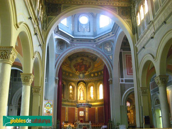 Sant Feliu de Llobregat - Sant Llorenç, interior