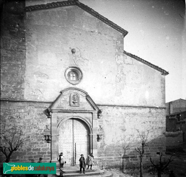 Castellnou de Seana - Sant Joan Baptista (Foto: Josep Salvany - Fons Salvany, Biblioteca de Catalunya, 1917) Castellnou de Seana - Sant Joan Baptista