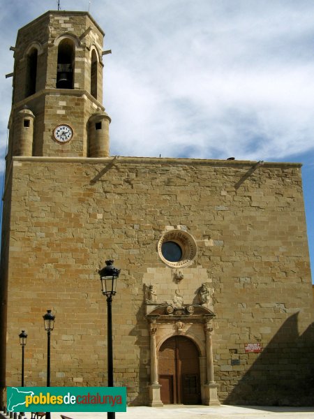 Linyola - Santa Maria (Foto: Albert Esteves, 2008) Linyola - Santa Maria
