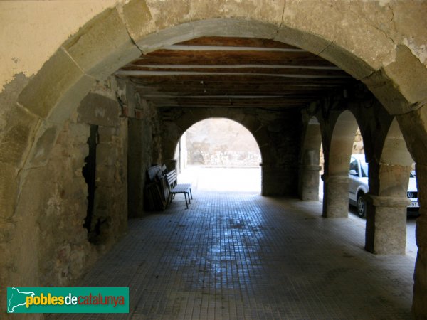 Linyola - Plaça de l'Església