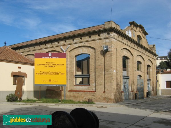 Masquefa - Fàbrica Rogelio Rojo (Foto: Albert Esteves, 2008) Masquefa - Fàbrica Rogelio Rojo