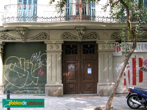 Barcelona - Riera de Sant Miquel, 44 (Foto: Albert Esteves, 2008) Barcelona - Riera de Sant Miquel, 44