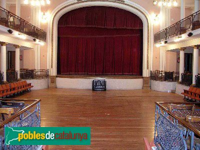 Hostalets de Pierola - Casal Català, teatre